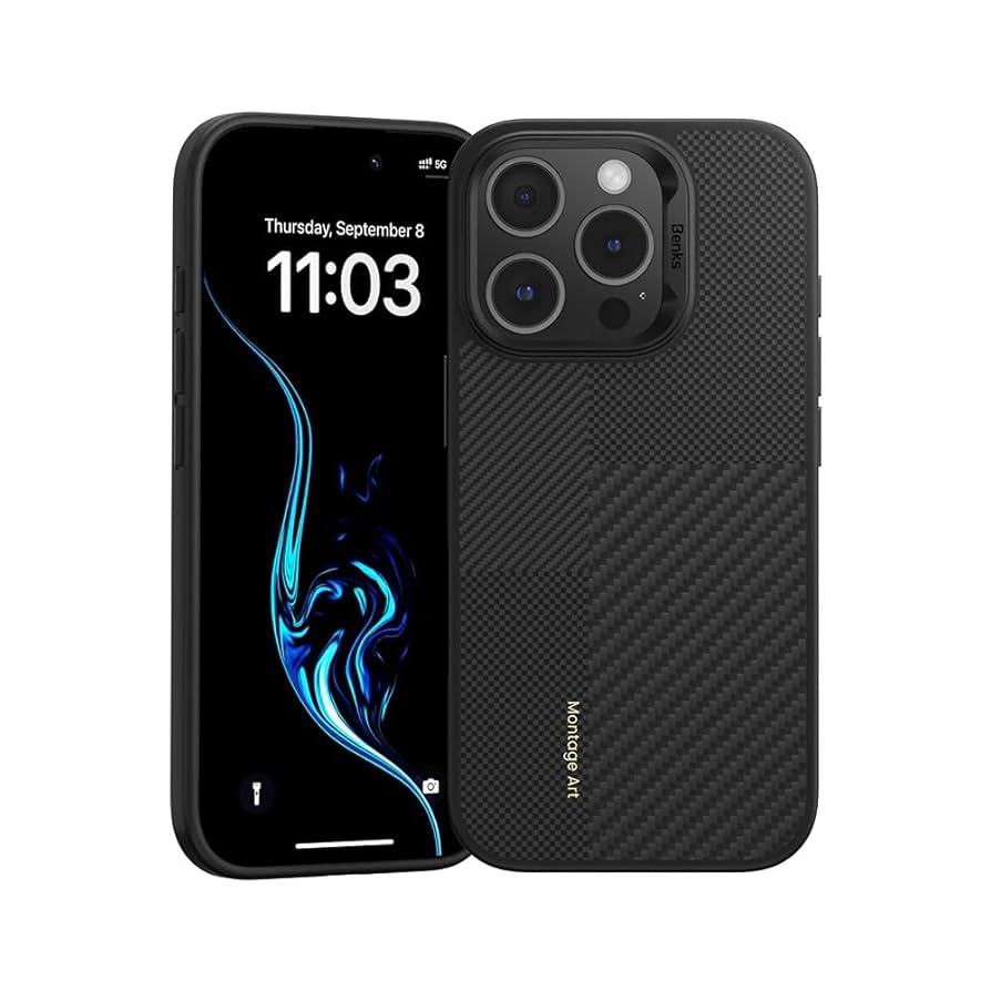 Benks iPhone用カーボンファイバーケース 16 Pro Max Amazon.co.jp: [Benks] ベンクス モンタージュ アーマープロ